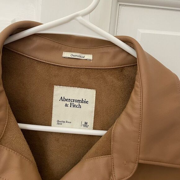 Abercrombie Leather Shirt - Picture 3 of 4